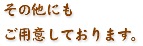 その他にも